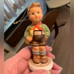 Vintage Schmid 1983 “Hark The Herald” Ornament Designed by Berta Hummel